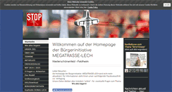 Desktop Screenshot of megatrasse-lech.info